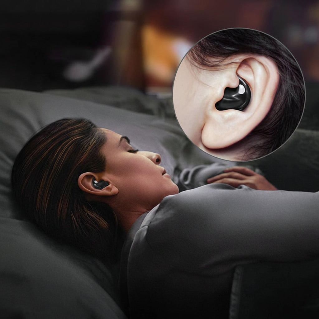 Bluetooth Noise-Cancelling Wireless Earbuds — In-Ear Headphones