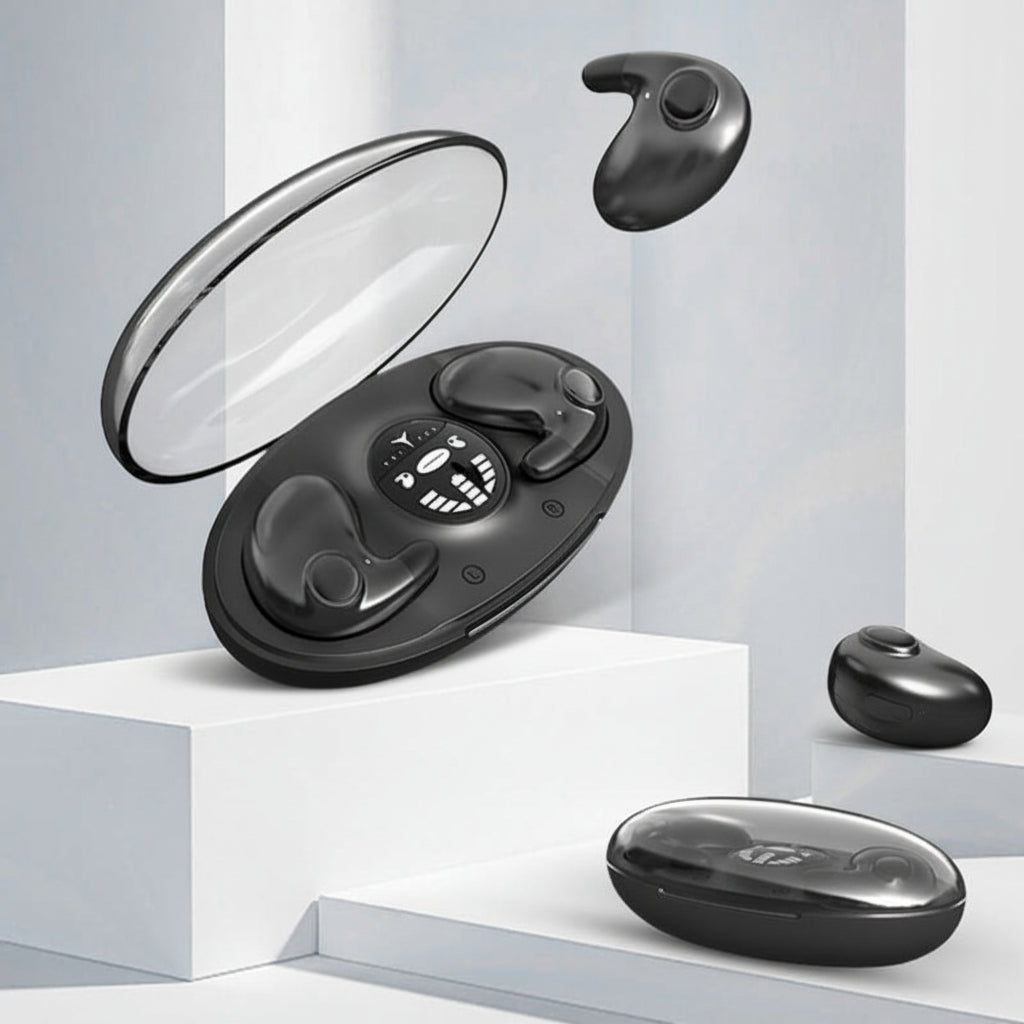 Bluetooth Noise-Cancelling Wireless Earbuds — In-Ear Headphones