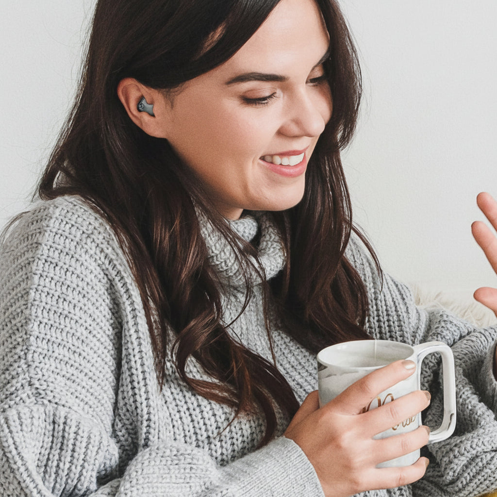 Bluetooth Noise-Cancelling Wireless Earbuds — In-Ear Headphones