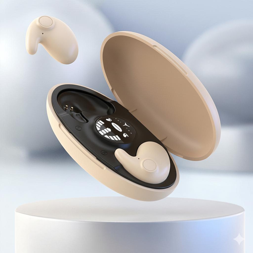 Bluetooth Noise-Cancelling Wireless Earbuds — In-Ear Headphones