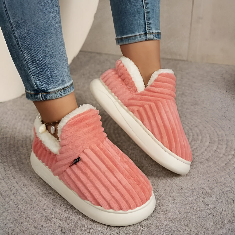 Cozy Women’s Indoor Slippers - Non-Slip Winter Home Footwear
