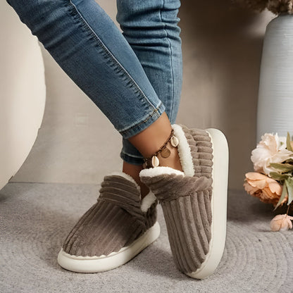 Cozy Women’s Indoor Slippers - Non-Slip Winter Home Footwear
