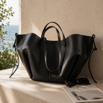 Chic Vintage Women's Tote Bag - Everyday Shoulder Carryall
