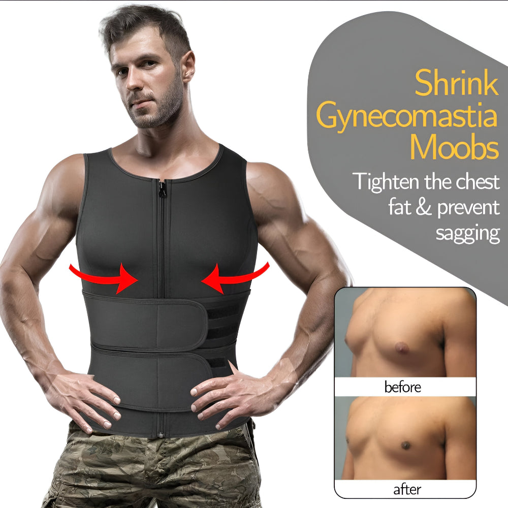 Adjustable Neoprene Workout Vest for Fitness & Body Training