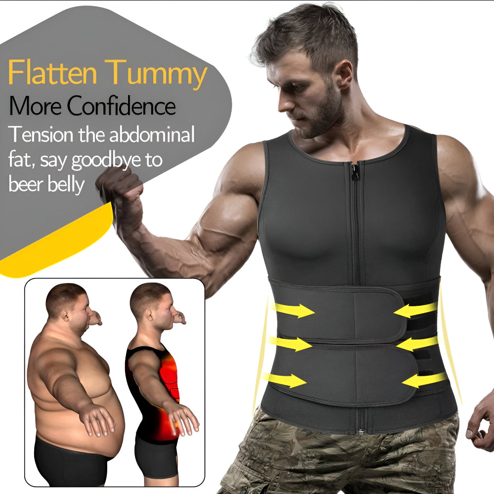 Adjustable Neoprene Workout Vest for Fitness & Body Training
