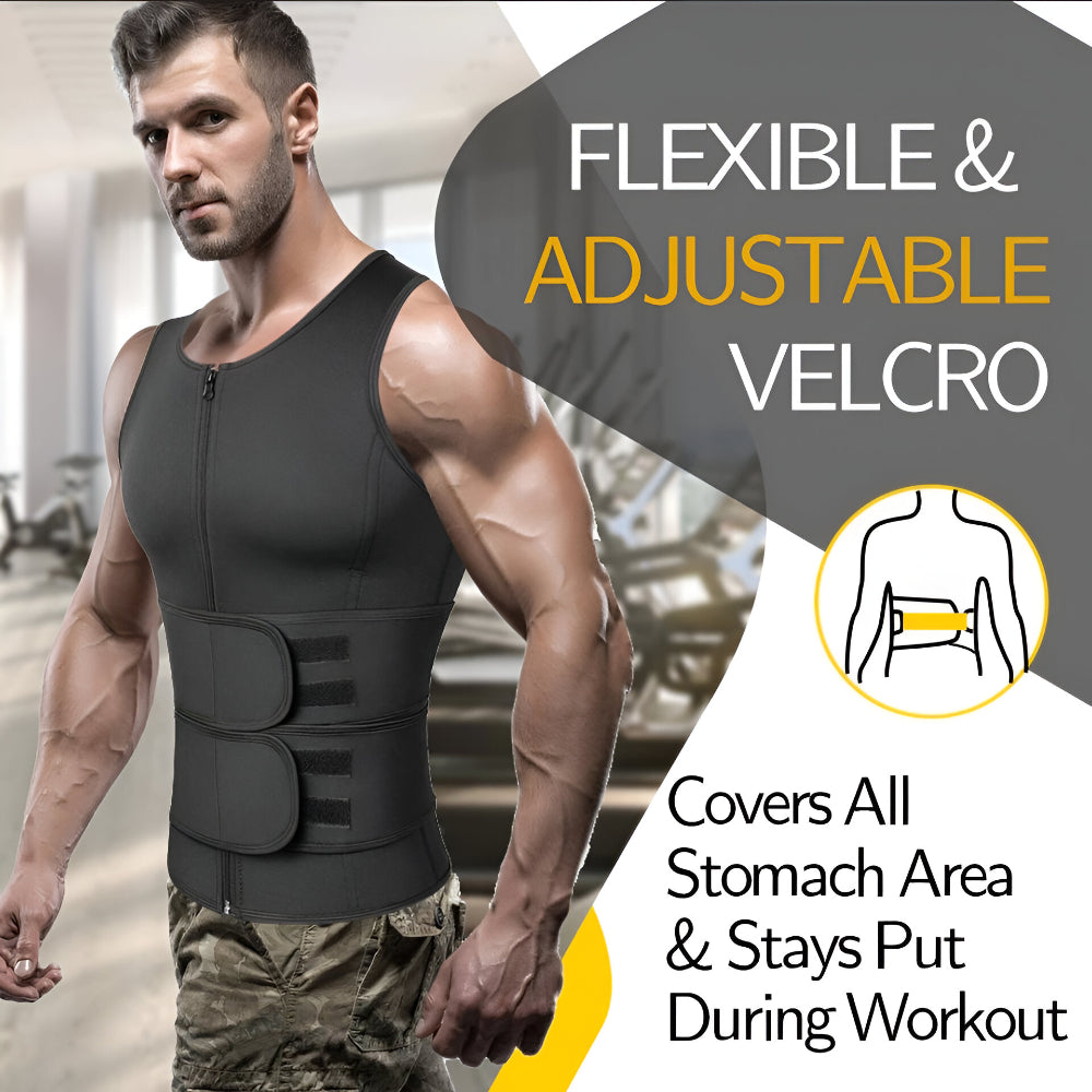 Adjustable Neoprene Workout Vest for Fitness & Body Training
