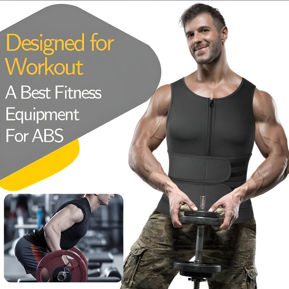 Adjustable Neoprene Workout Vest for Fitness & Body Training