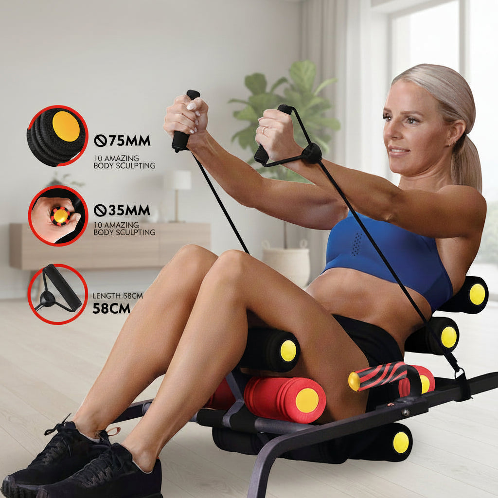 Ab Trainer: Core Strength Crunch Machine for a Total Abs Workout