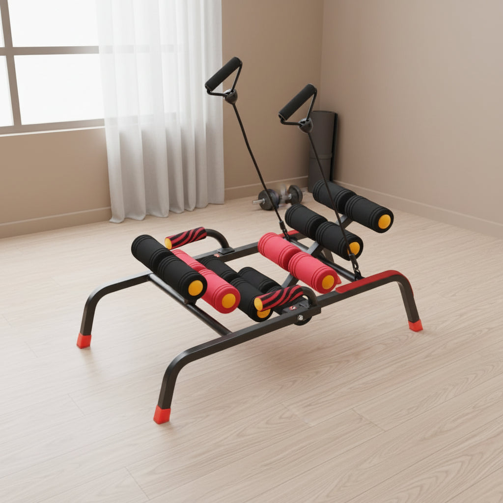Ab Trainer: Core Strength Crunch Machine for a Total Abs Workout