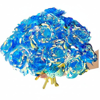 Artificial Rose Bouquet – Beautiful Mother's Day Gift & Table Centerpiece