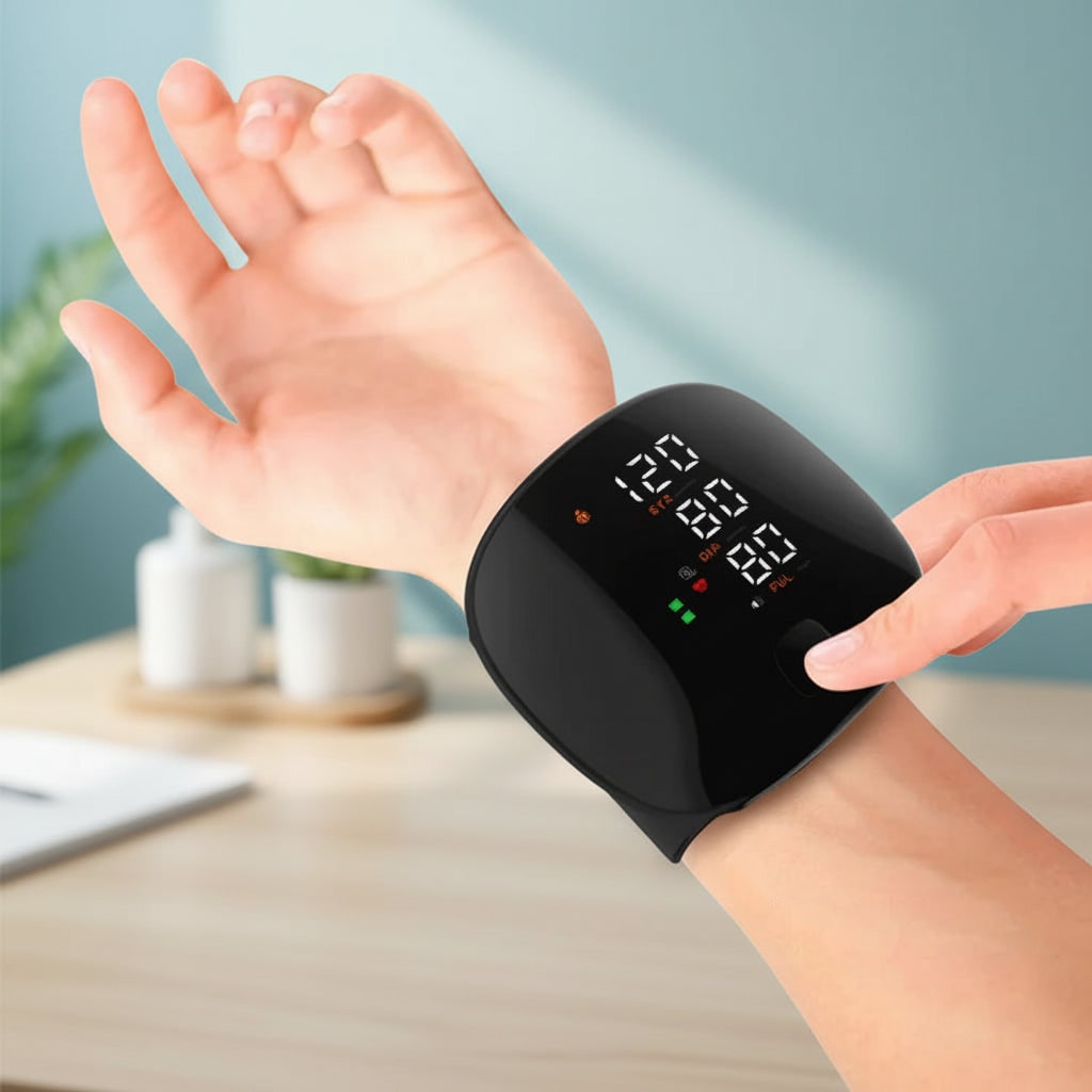 Automatic Digital Wrist Blood Pressure Monitor