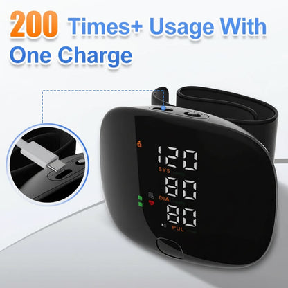 Automatic Digital Wrist Blood Pressure Monitor