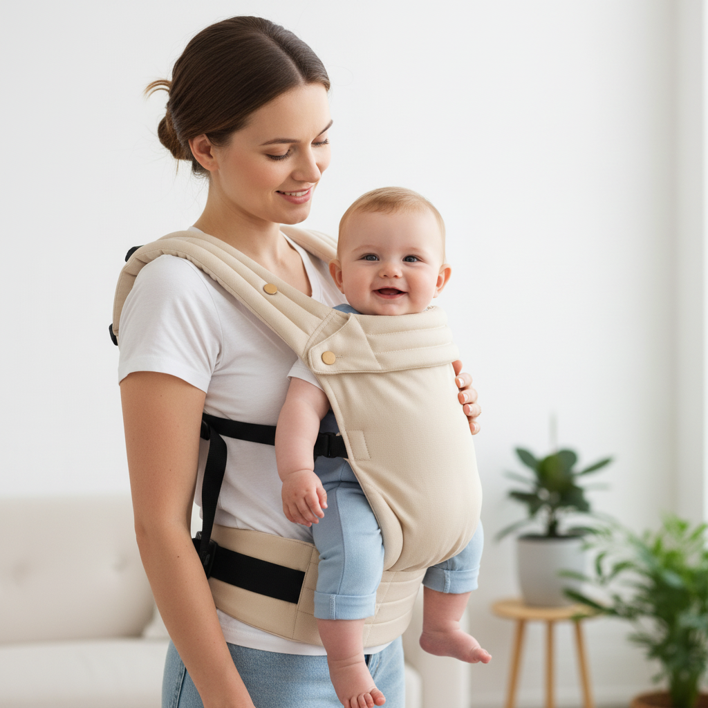 Adjustable Baby & Toddler Carrier with Ergonomic Support System