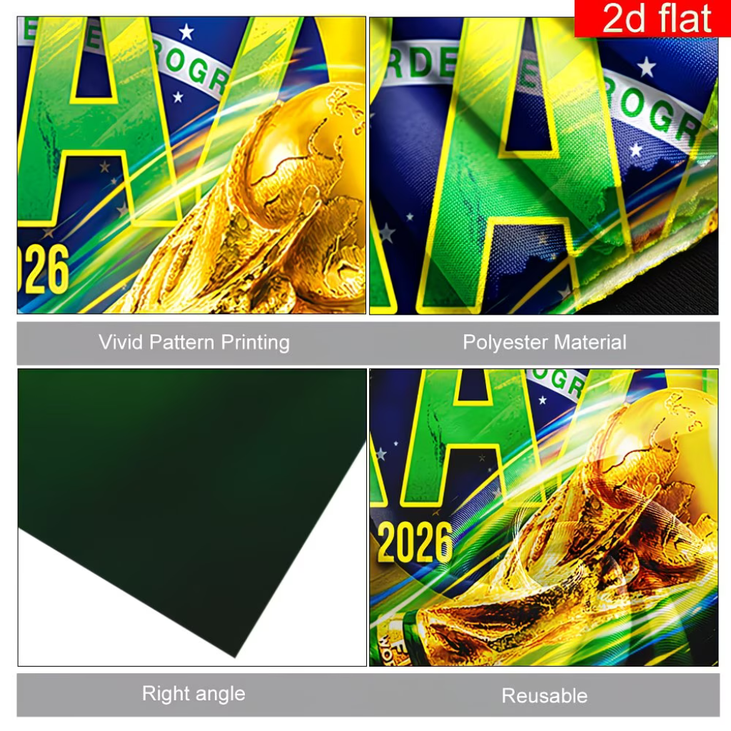 Brazil Flag World Cup Cape - Premium Sports Fan Gear