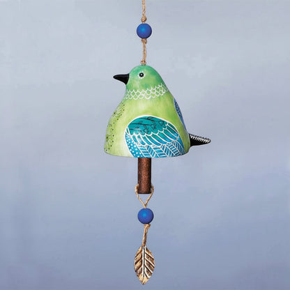 Charming Garden Wind Chimes – Hanging Bird Decoration for Outdoor Patio