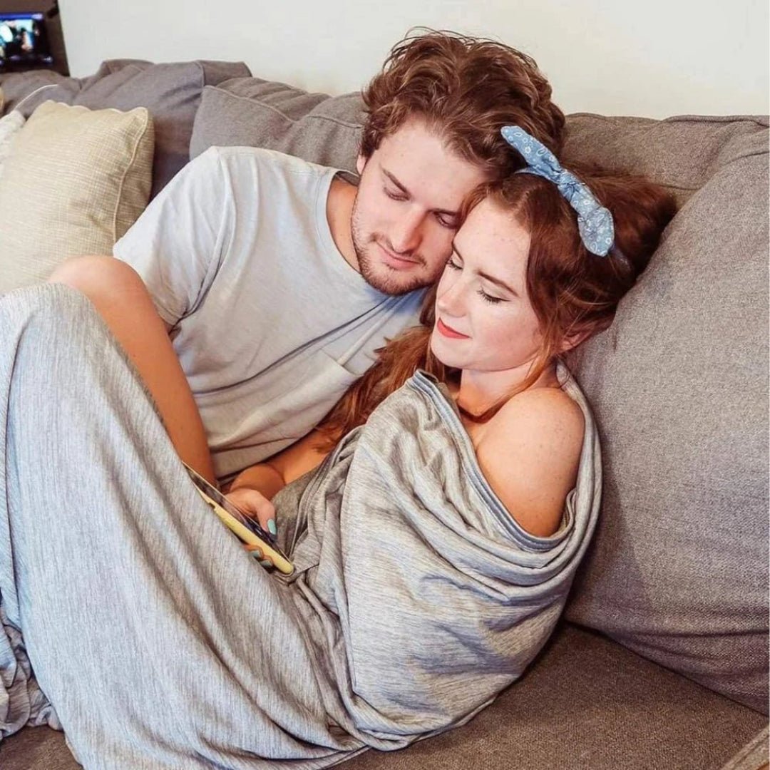 Cooling Blanket for Hot Sleepers - Breathable Summer Comfort