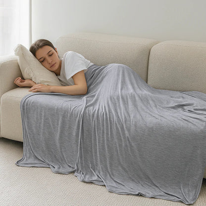 Cooling Blanket for Summer Sleepers - Lightweight & Breathable Comfort