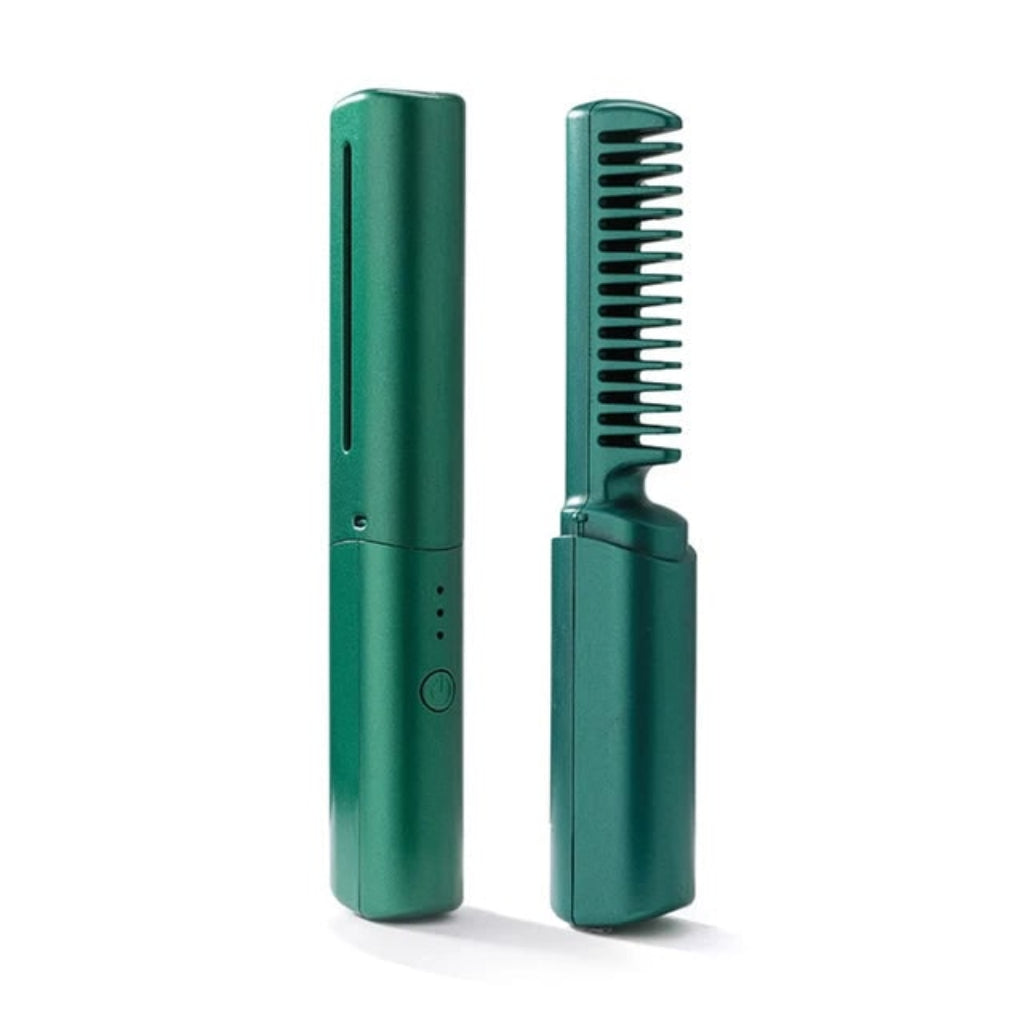 Cordless Travel Hair Straightener - Ultra-Portable Mini Styling Tool for On-The-Go