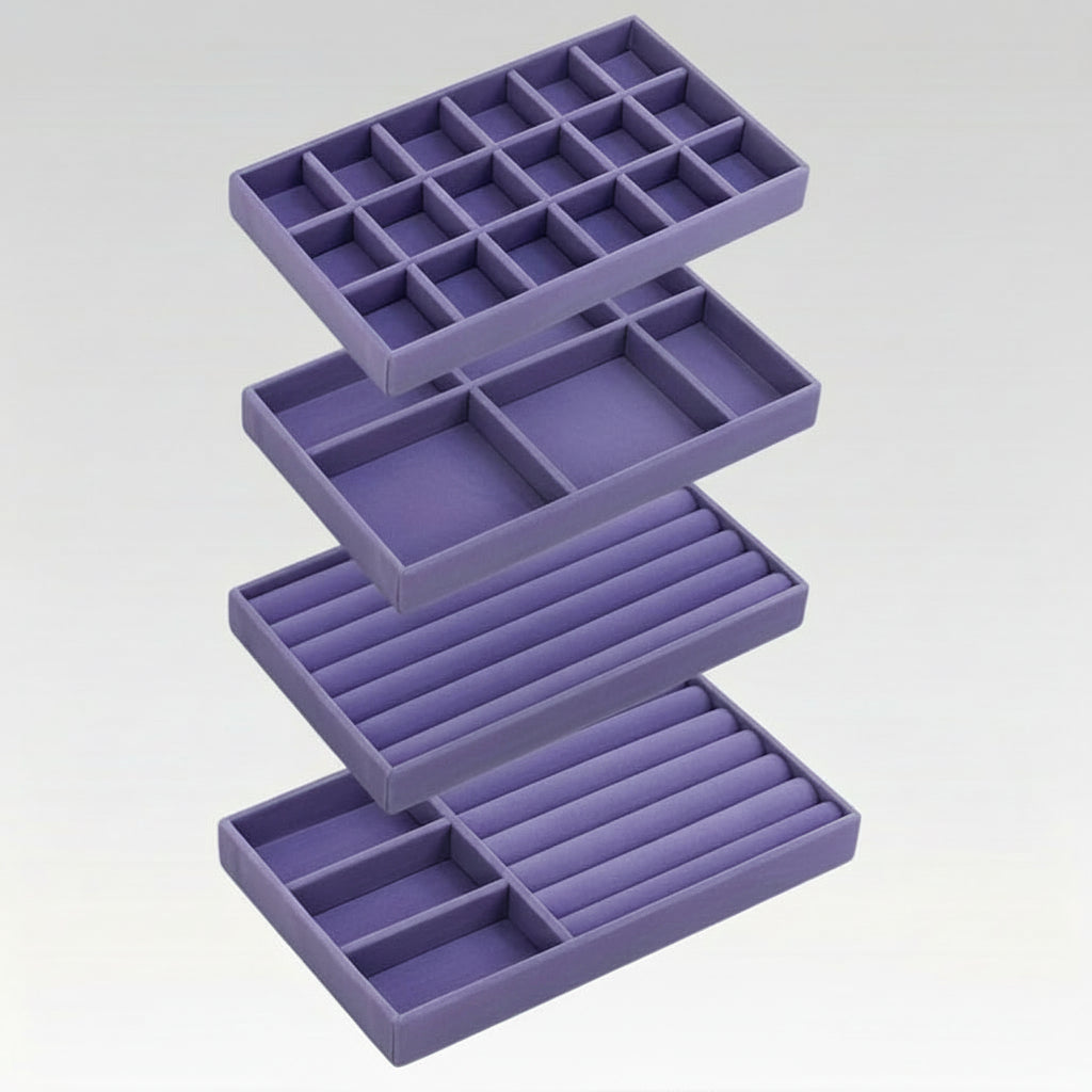 Elegant Jewelry Organizer Tray – Drawer Storage Insert, Perfect Mother's Day Gift