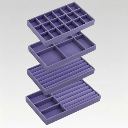 Elegant Jewelry Organizer Tray – Drawer Storage Insert, Perfect Mother's Day Gift