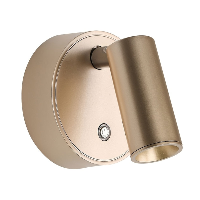 Sleek Rechargeable Magnetic Wall Light with Touch Control