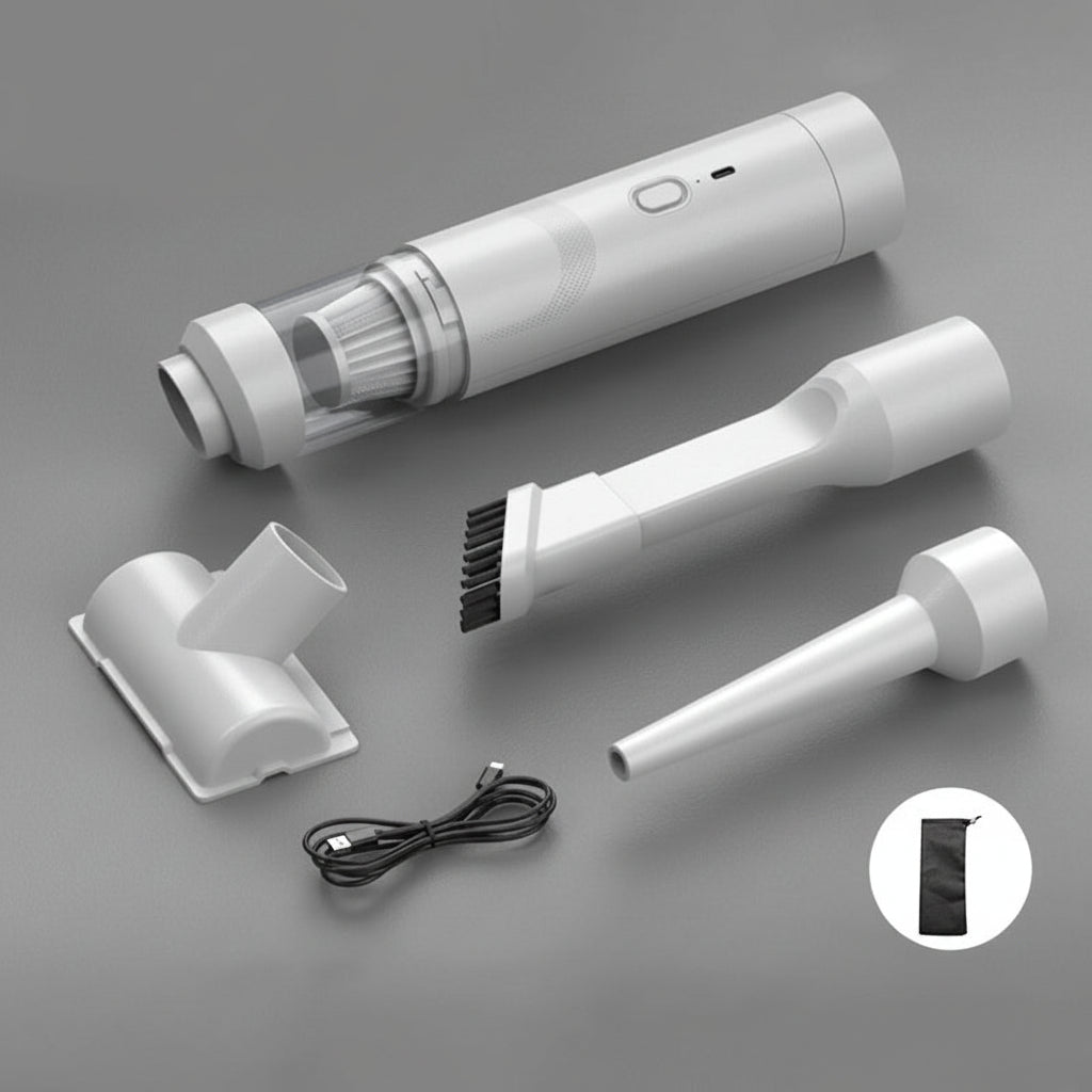 Cordless Handheld Car Vacuum Cleaner - Mini, Portable Auto Interior Cleaning