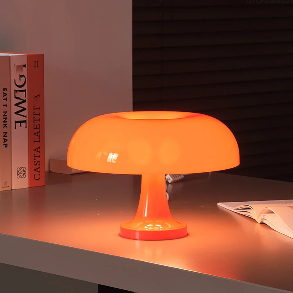 Elegant Mushroom Table Lamp – Timeless Bauhaus-Inspired Decorative Lighting