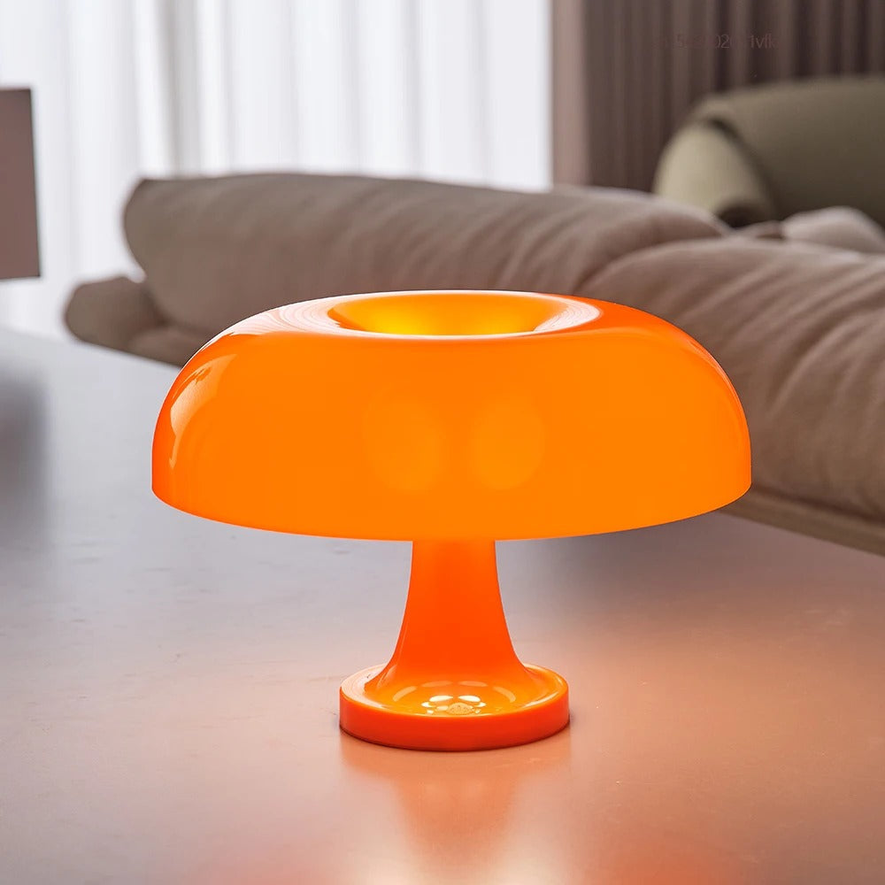 Elegant Mushroom Table Lamp – Timeless Bauhaus-Inspired Decorative Lighting
