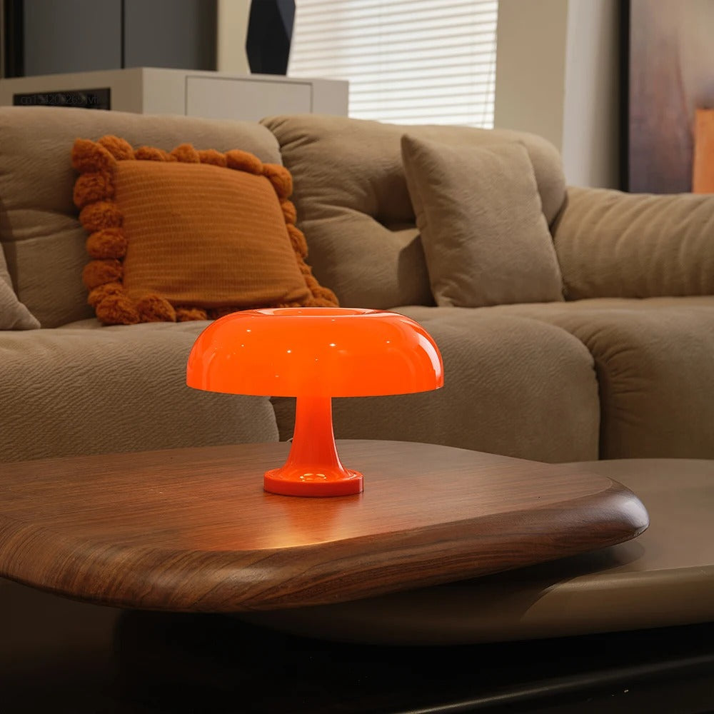 Elegant Mushroom Table Lamp – Timeless Bauhaus-Inspired Decorative Lighting