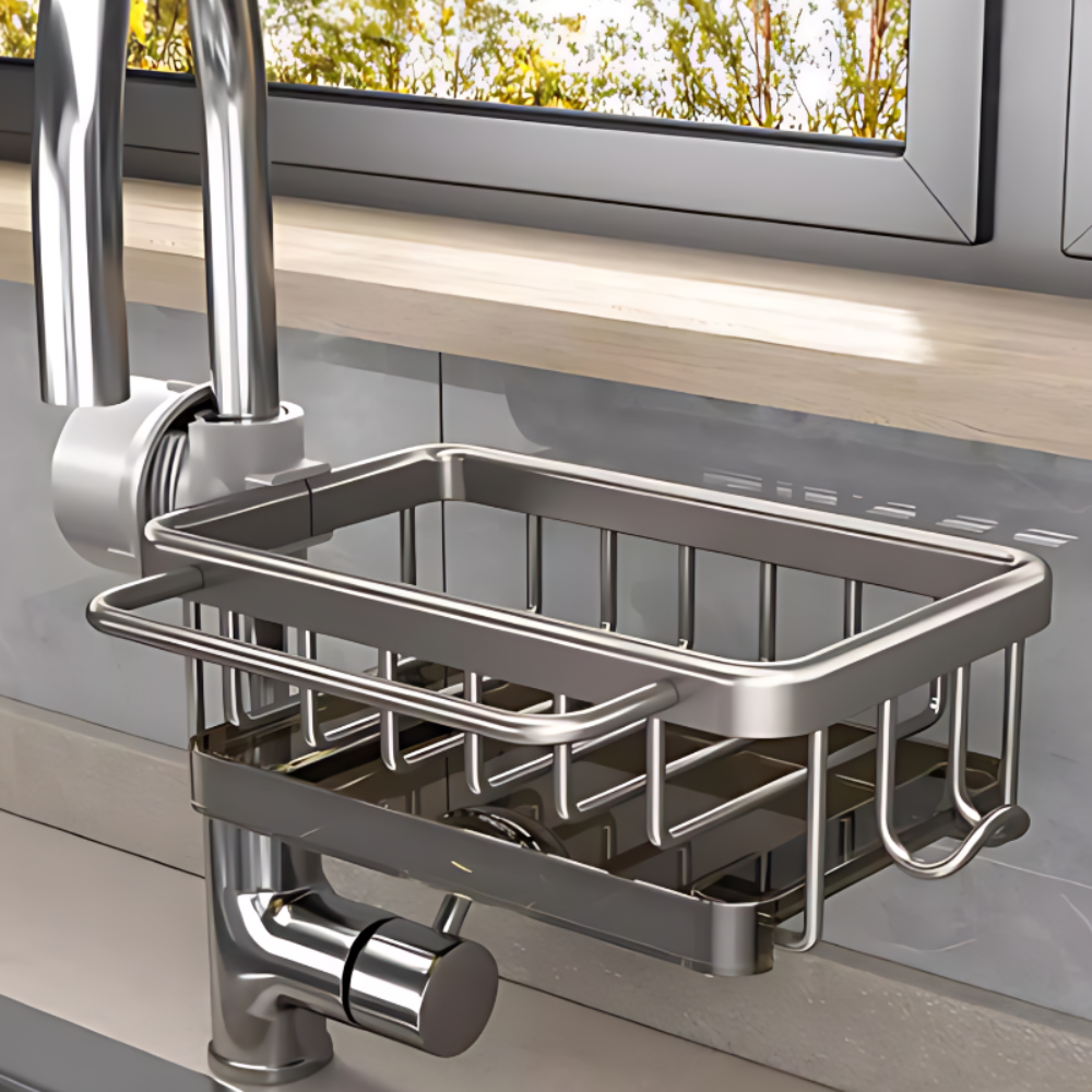 Dish Drying Rack with Sink Caddy – All-in-One Kitchen