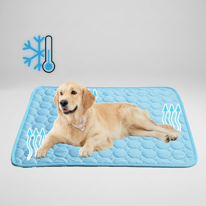 Cooling Dog Mat - Breathable, Foldable Pet Pad for All-Season Comfort