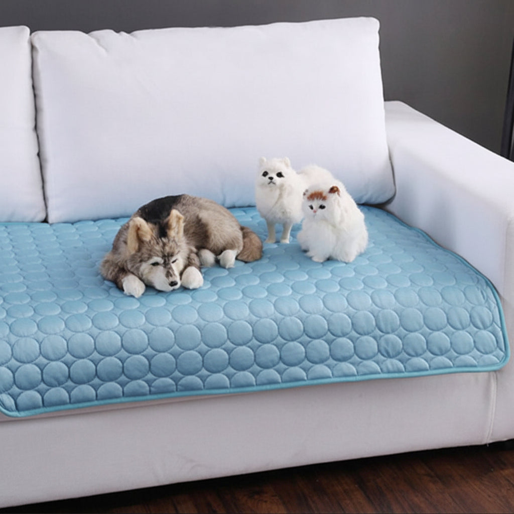 Cooling Dog Mat - Breathable, Foldable Pet Pad for All-Season Comfort