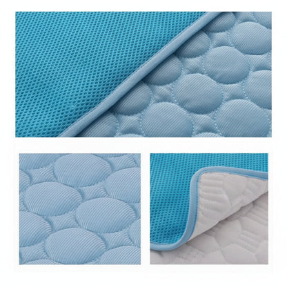 Cooling Dog Mat - Breathable, Foldable Pet Pad for All-Season Comfort