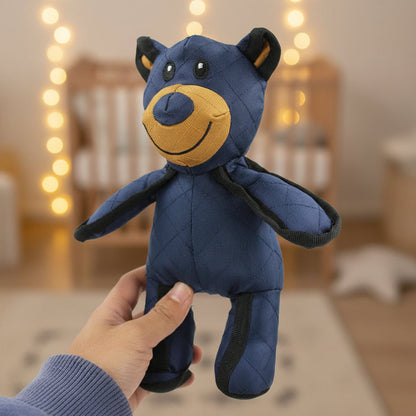 Durable Plush Interactive Bear Chew Toy for Dogs