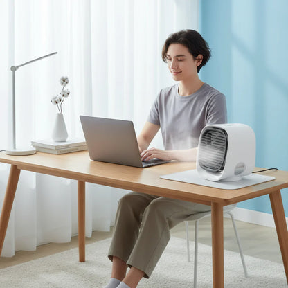 Electric Evaporative Cooler Fan — Efficient, Portable Cooling