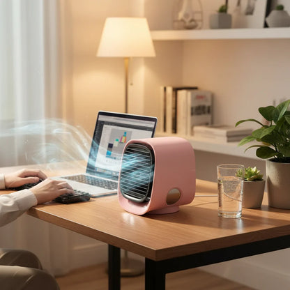 Electric Evaporative Cooler Fan — Efficient, Portable Cooling