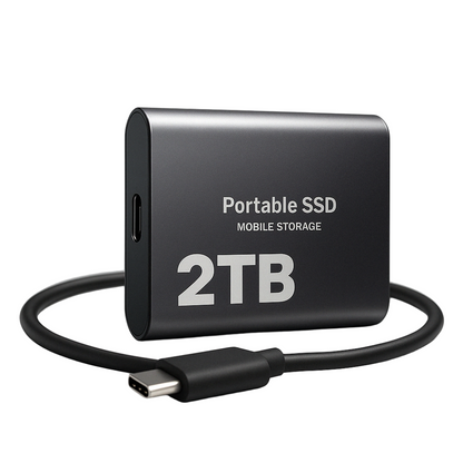 2TB USB-C Portable SSD — Ultra-Fast External Storage for On-the-Go
