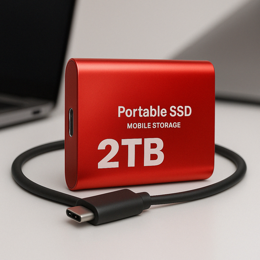 2TB USB-C Portable SSD — Ultra-Fast External Storage for On-the-Go