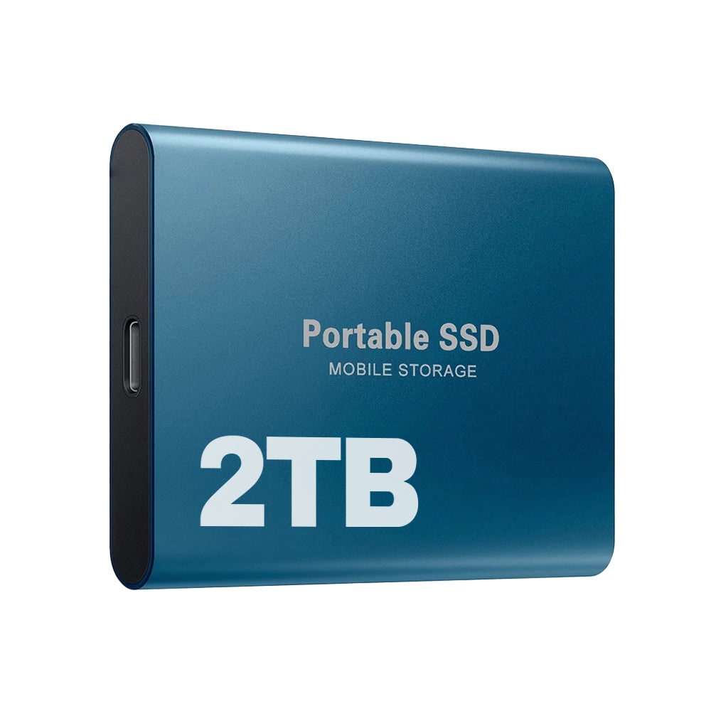 2TB USB-C Portable SSD — Ultra-Fast External Storage for On-the-Go
