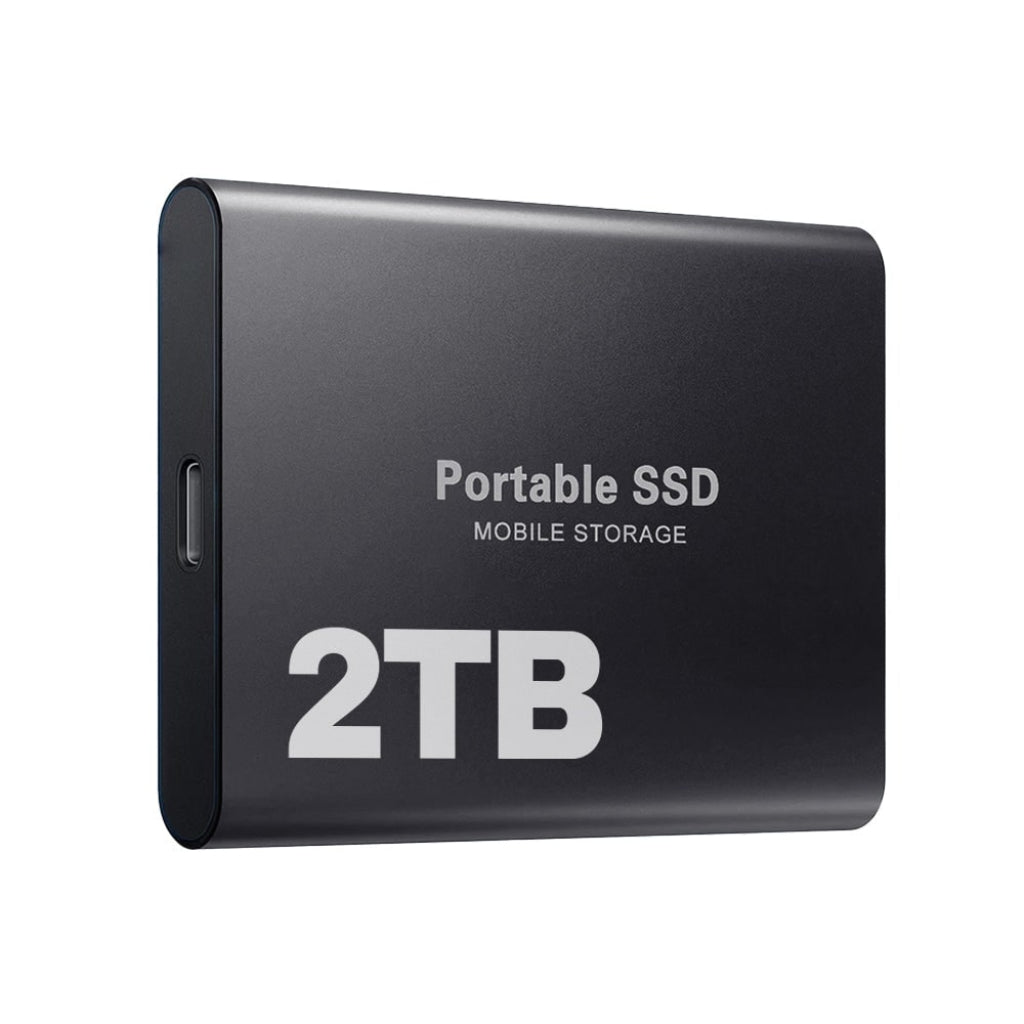 2TB USB-C Portable External SSD – Fast, Compact Mobile Storage