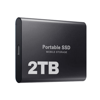 2TB USB-C Portable External SSD – Fast, Compact Mobile Storage