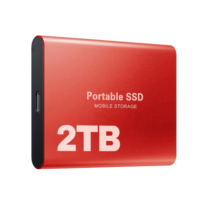 2TB USB-C Portable External SSD – Fast, Compact Mobile Storage