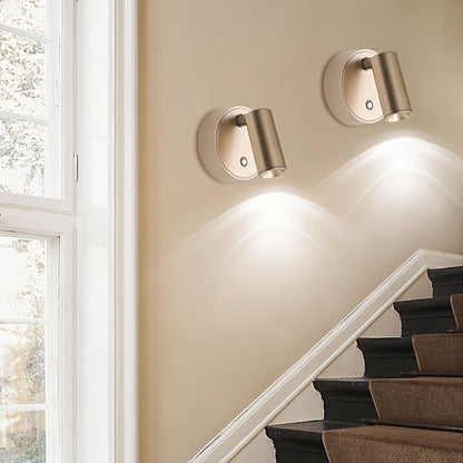 Sleek Rechargeable Magnetic Wall Light with Touch Control