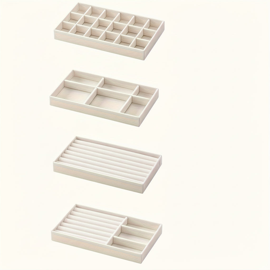 Elegant Jewelry Organizer Tray – Drawer Storage Insert, Perfect Mother's Day Gift