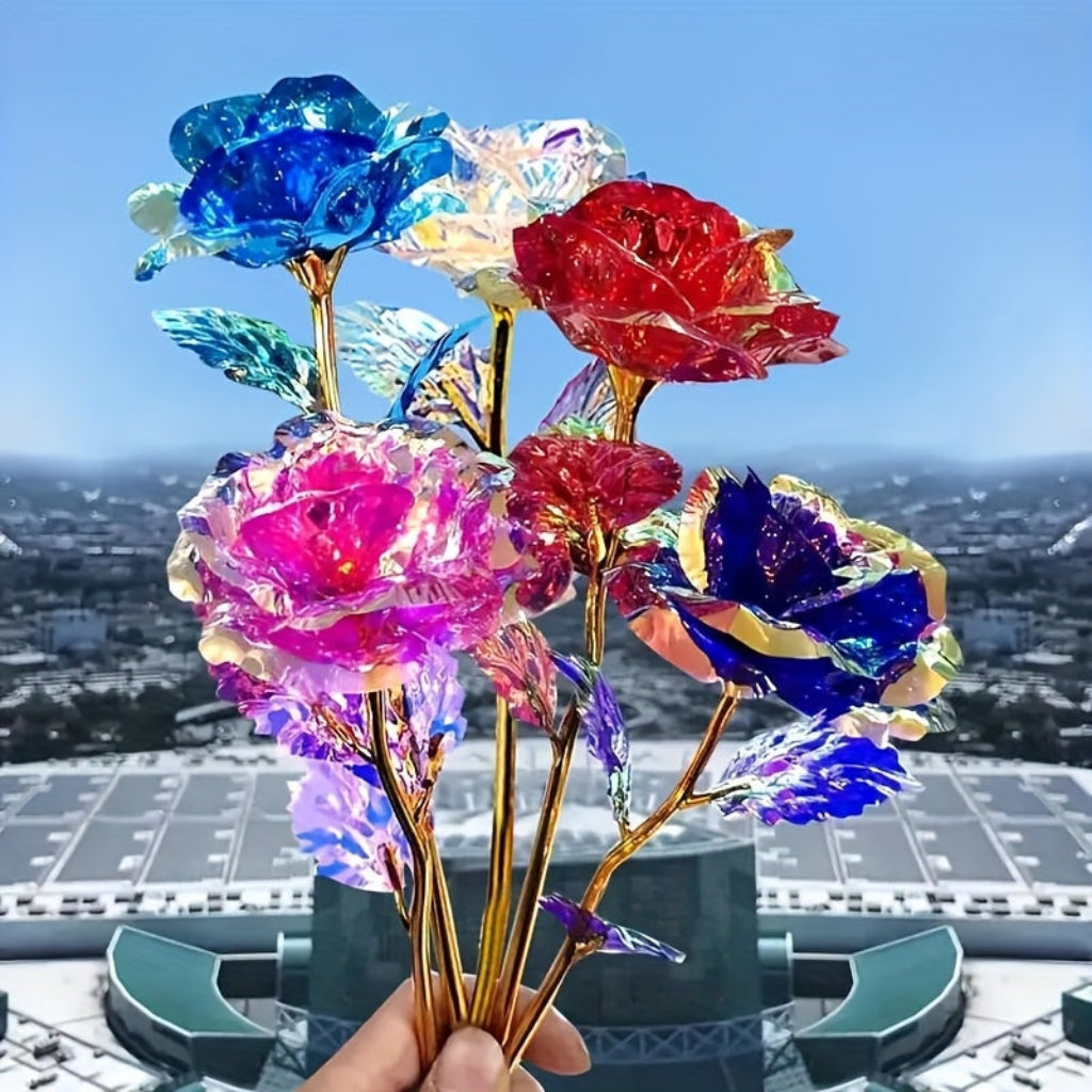 Artificial Rose Bouquet – Beautiful Mother's Day Gift & Table Centerpiece