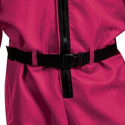 Complete Halloween Costume: Hooded Jumpsuit with Mask -
