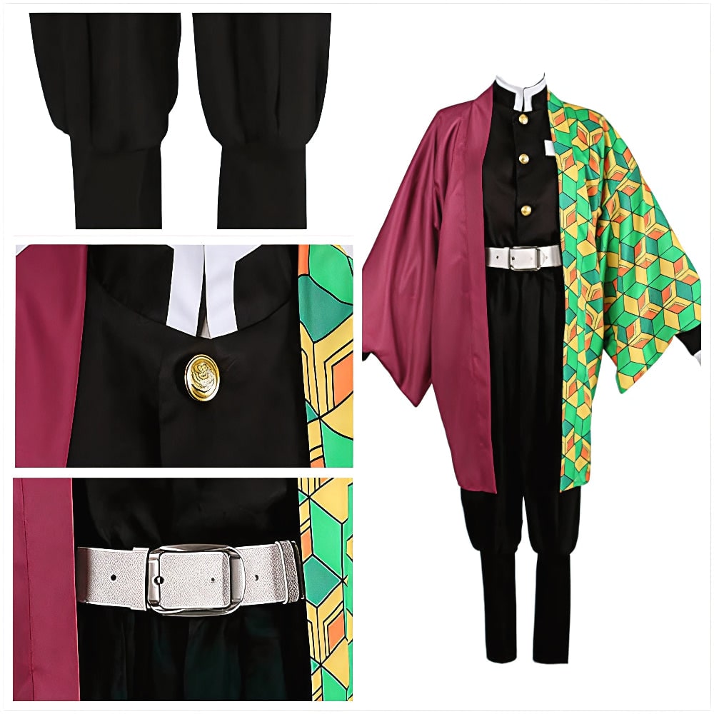 Anime Kimono Cosplay Costume Set – Halloween Party Outfit