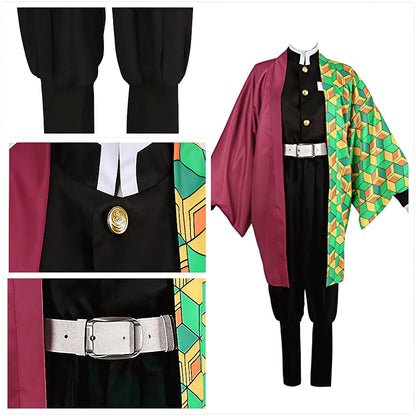 Anime Kimono Cosplay Costume Set – Halloween Party Outfit