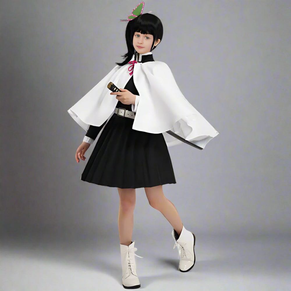 Anime Kimono Cosplay Costume Set – Halloween Party Outfit