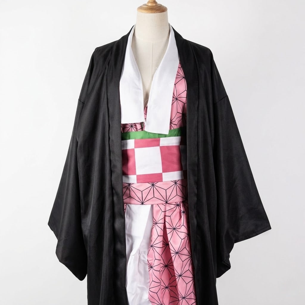 Anime Kimono Cosplay Costume Set – Halloween Party Outfit